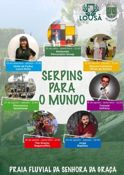 Palco “Serpins Para o Mundo” promete animar noites de Verão