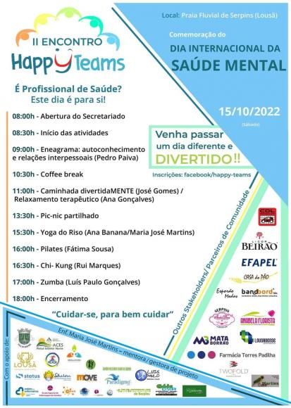 O &ldquo;II Encontro Happy Teams&rdquo; agendado para 15 de outubro