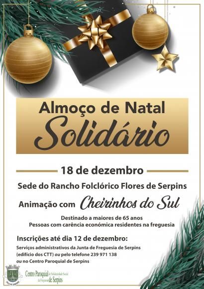 Almo&ccedil;o Solid&aacute;rio Serpins - Natal