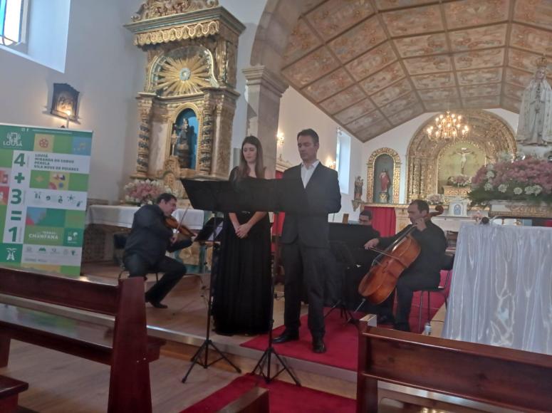Vox Angelis atuaram na Igreja de Serpins 
