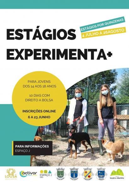 Est&aacute;gios para jovens com idades entre os 14 e os 18 anos&hellip;.Inscri&ccedil;&otilde;es a partir de 2.&ordf; feira, dia 6 de junho 